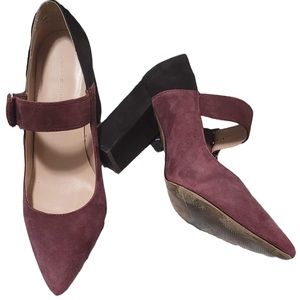 Tommy Hilfiger Black-Purple SUEDE Shoes TWVENTUR  Size: 10M